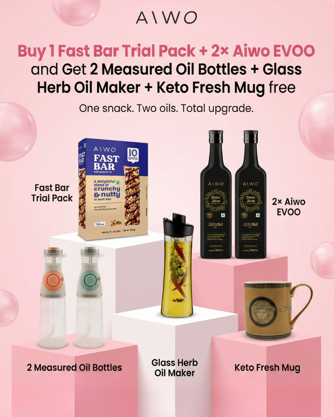 Fast Bar + 2x EVOO Combo